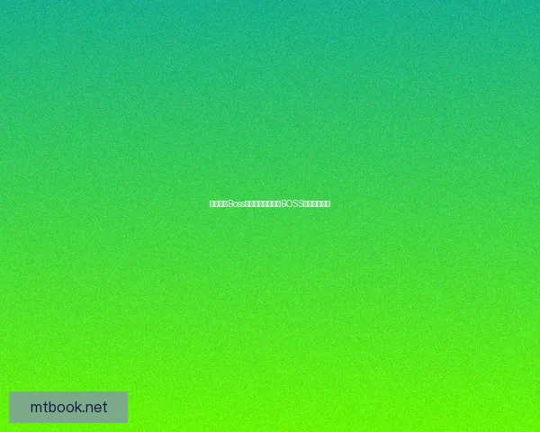 诺亚传说Boss分布图详解及各大BOSS挑战攻略解析